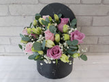 Purple Rose Flower Box - BK859