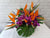 Tropical Orchid Flower Basket - MD542