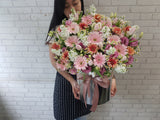 Cheerful Gerberas Tulip Mix- BK186
