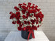 Red Rose & Baby Breath Flower Box - MD541