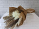 White Rose & Dried Flower Hand Bouquet - BQ843