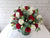 pureseed VS129 + 40 Roses and Eucalyptus Leaves  + vase arrangement