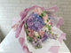 Lilac Hydrangeas & Pink Rose Hand Bouquet - BQ833