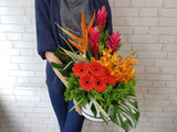 Exotic Orchid & Ginger Flower Flower Box - BK196