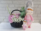 Plush Pals Flower Power Basket - NB181