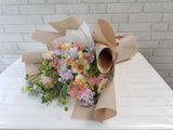 Rose Gerbera Mix Hand Bouquet - BQ855