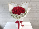 My Love Is For U 40 Rose - Hand Bouquet - BQ522