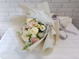 Pastel Rose & Gerbera Hand Bouquet - BQ859