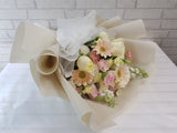 Pastel Rose & Gerbera Hand Bouquet - BQ859