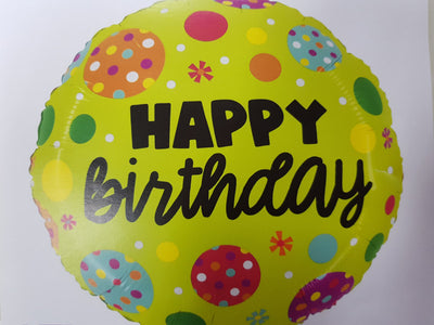 Happy Birthday Balloon - BLN342