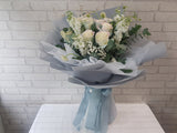 Rainbow Rose Baby Breath Mix - BQ856