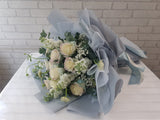 Rainbow Rose Baby Breath Mix - BQ856