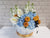 Navy Delight Hydrangeas Flower Box - BK209