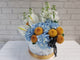 Navy Delight Hydrangeas Flower Box - BK209
