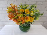 Sunshine Orchid & Gerbera Mix Vase - VS133