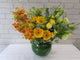 Sunshine Orchid & Gerbera Mix Vase - VS133