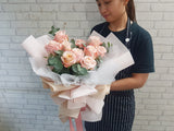 Luxury Ecuador Rose Hand Bouquet - BQ867
