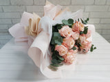 Luxury Ecuador Rose Hand Bouquet - BQ867