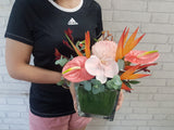 Soft Serenity Floral Vase - VS136