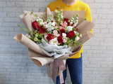 Serene Beauty Rose Hand Bouquet - BQ877