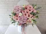 Dainty Gerbera & Rose Flower Box - BK233
