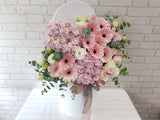 Dainty Gerbera & Rose Flower Box - BK233