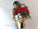 Bright Poinsettia Christmas Present - XM159