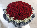 A Sea of Red Rose Bouquet - BK232