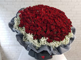 A Sea of Red Rose Bouquet - BK232