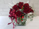 Red Rose Berries  Vase - VS141