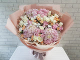 Glamour Hydrangeas & Rose Flower Mix - BK241
