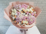 Glamour Hydrangeas & Rose Flower Mix - BK241