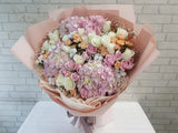 Glamour Hydrangeas & Rose Flower Mix - BK241