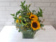 Lucky Bamboo & Sunflower Vase - VS142