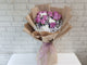 Purple Rose & Baby Breath Bouquet - BQ885