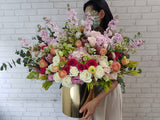 Exquisite Floral in Gold Box - BK266