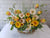 Elegant Tulip & Chamomile Flower Basket - BK264