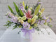 Elegant Lily & Matthiola Flower Box - BK270