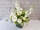 Graceful White Gerbera & Rose Vase - VS148