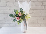 Flower Wrapped Red Wine -WW139