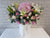 Pink Rose & Hydrangeas Flower Box - BK287