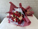 Fall In Love Red Rose Hand Bouquet - BQ913