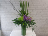 Harmony Hydrangeas & Orchid Vase - VS174