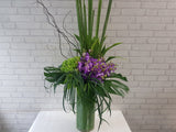 Harmony Hydrangeas & Orchid Vase - VS174