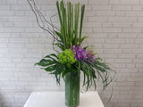 Harmony Hydrangeas & Orchid Vase - VS174