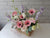 Delightful Gerbera & Eustomas Flower Basket - BK297