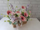 Delightful Gerbera & Eustomas Flower Basket - BK297