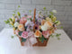 Neutral Elegance Flower Basket - BK299