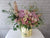 Hydrangeas & Phalaenopsis Gold Flower Box - BK303