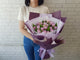 Regal Purple Tulip Hand Bouquet - BQ930